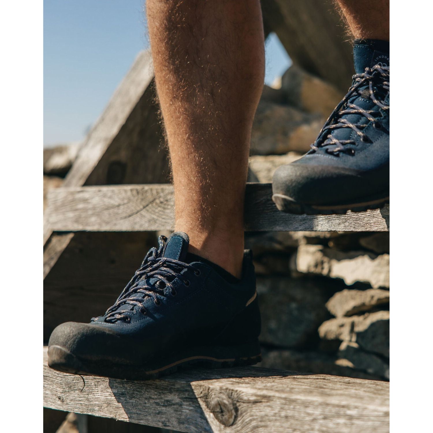Lundhags Bjerg Low, tursko, unisex, blå