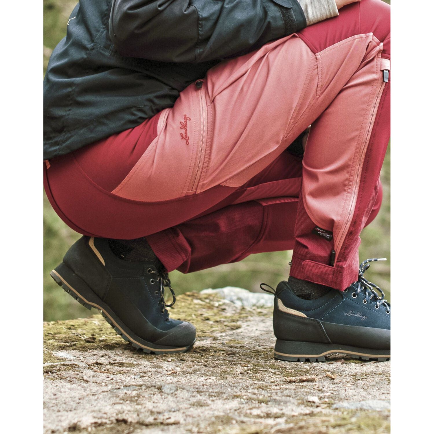 Lundhags Bjerg Low, vandringskängor, unisex, blå