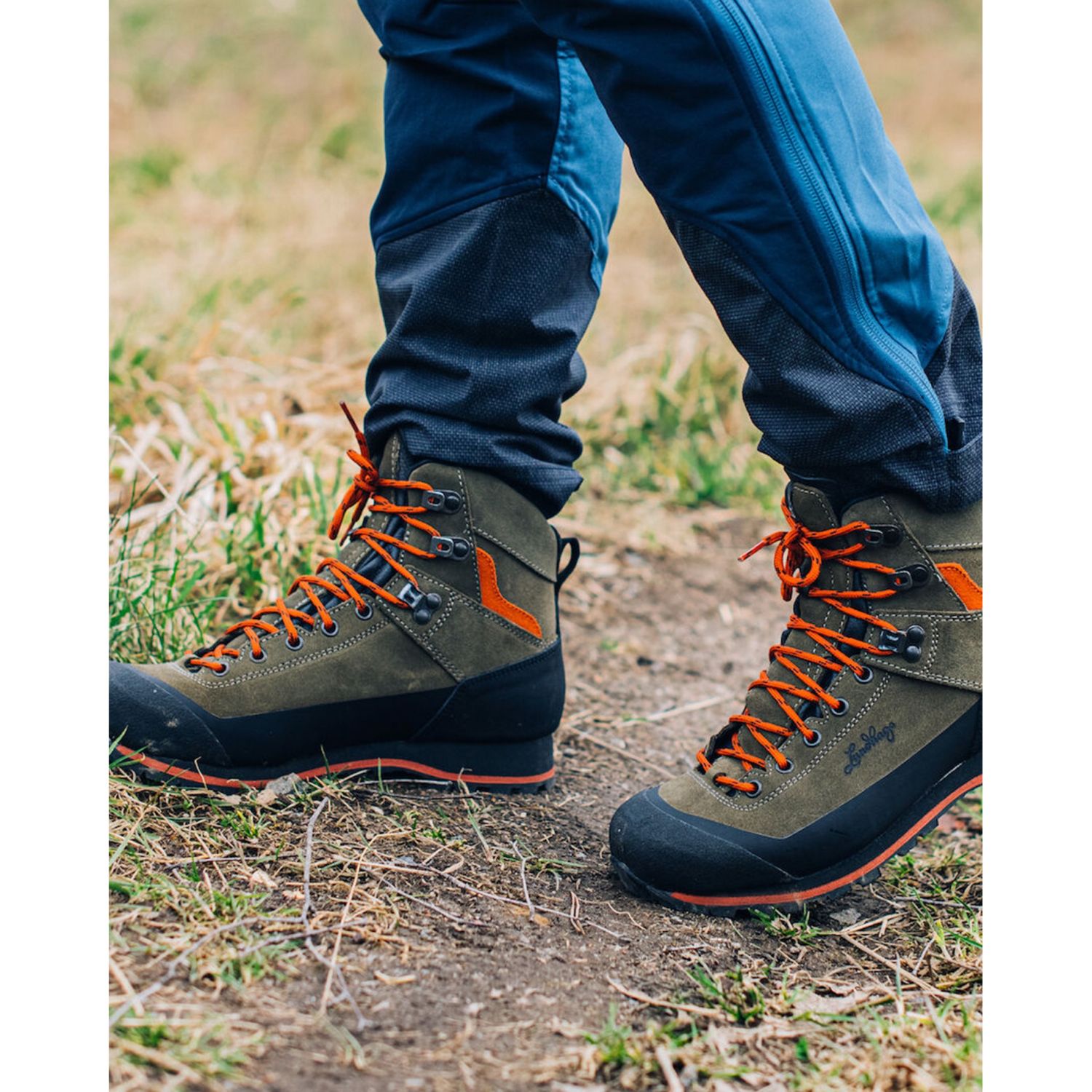 Lundhags Bjerg Mid, buty trekkingowe, unisex, zielony