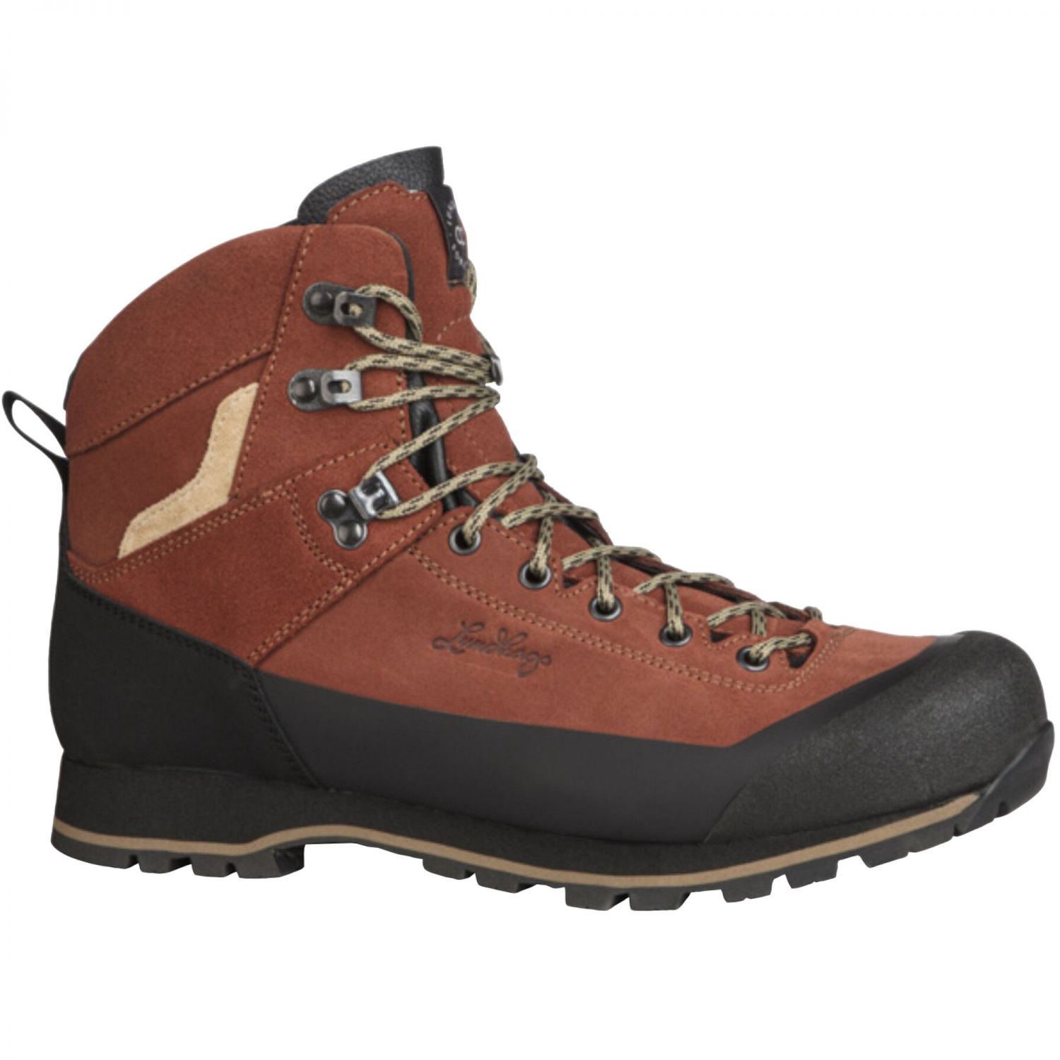 Lundhags Bjerg Mid, hiking boots, unisex, red