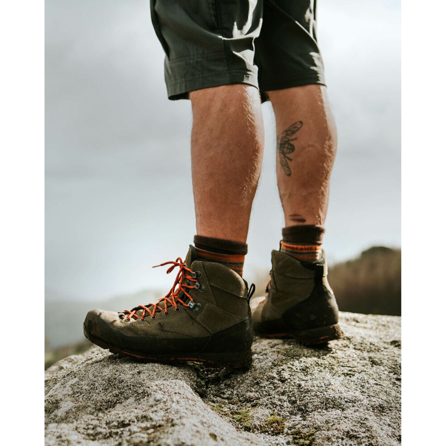 Lundhags Bjerg Mid, Wanderstiefel, Unisex, Grün
