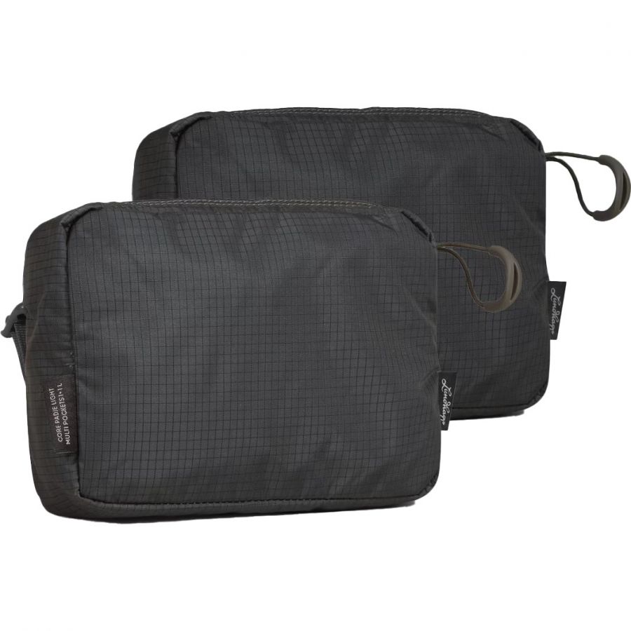 Lundhags Core Padje Light Multi Pockets 1+1 L, travel accessory, unisex, black