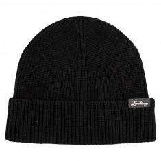 Lundhags Core Ribbed Beanie, muts, zwart