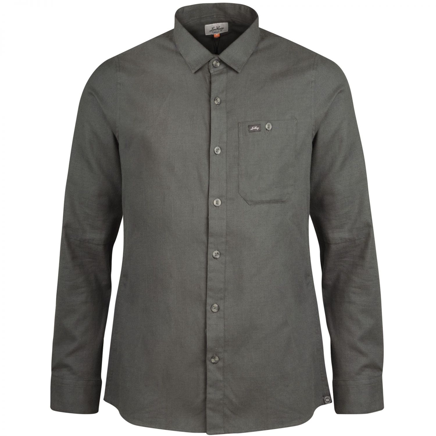 Lundhags Ekren Solid Ms LS Shirt, shirt, men, green