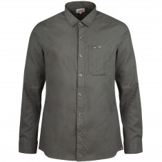 Lundhags Ekren Solid Ms LS Shirt, skjorte, herre, grønn