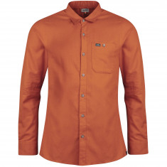 Lundhags Ekren Solid Ms LS Shirt, skjorte, herre, rød