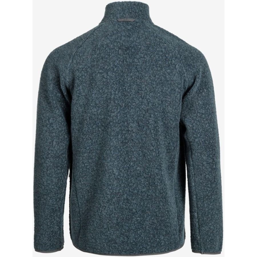 Lundhags Flok Wool MS Pile, capa intermedia, azul