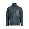 Lundhags Flok Wool MS Pile, couche intermédiaire, bleu