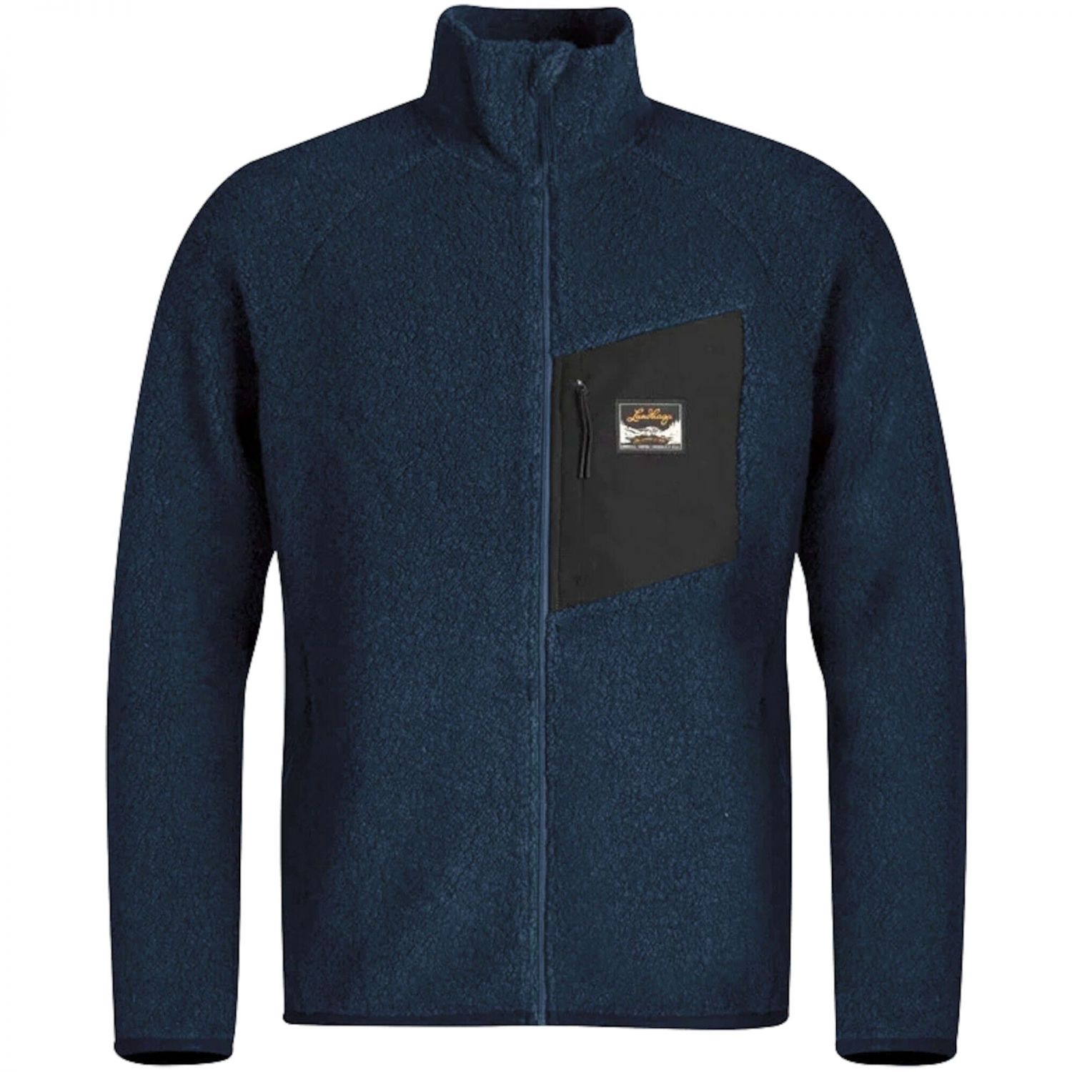 Lundhags Flok Wool Ms Pile, mellemlag, herre, blå
