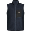 Lundhags Flok Wool Ms Pile Vest, mellomlag, herre, blå