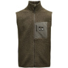 Lundhags Flok Wool Ms Pile Vest, mellomlag, herre, grønn