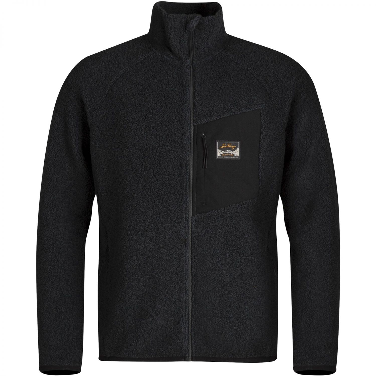 Lundhags Flok Wool Ws Pile, tussenlaag, dames, groen