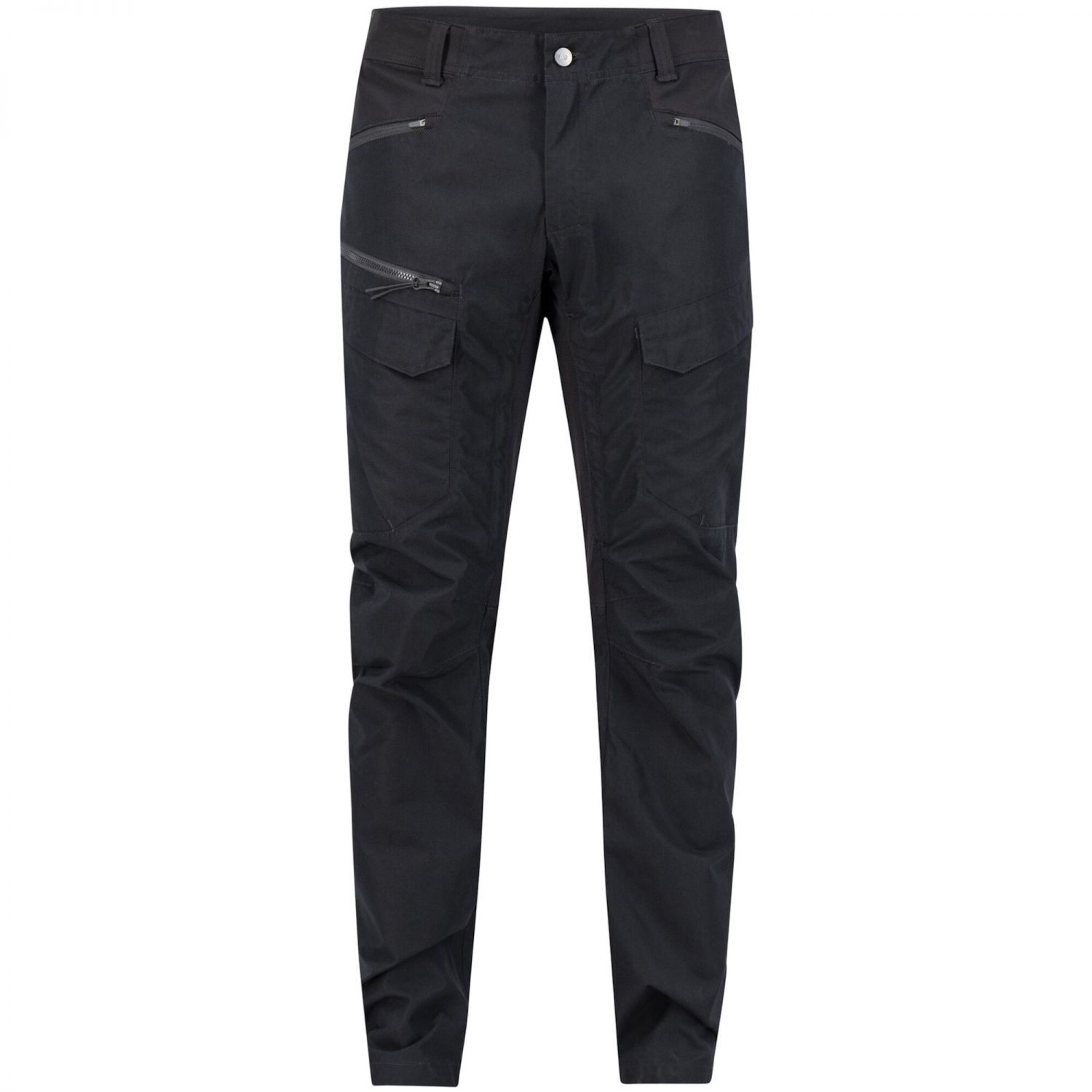 Lundhags Fulu Cargo Stretch Hybrid Pant, hiking pants, men, black