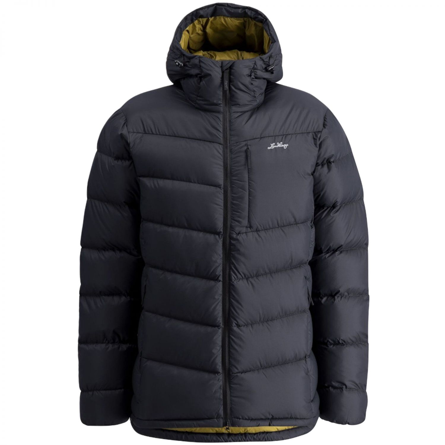Lundhags Fulu Down Hooded Jacket M, dunjakke, herre, sort