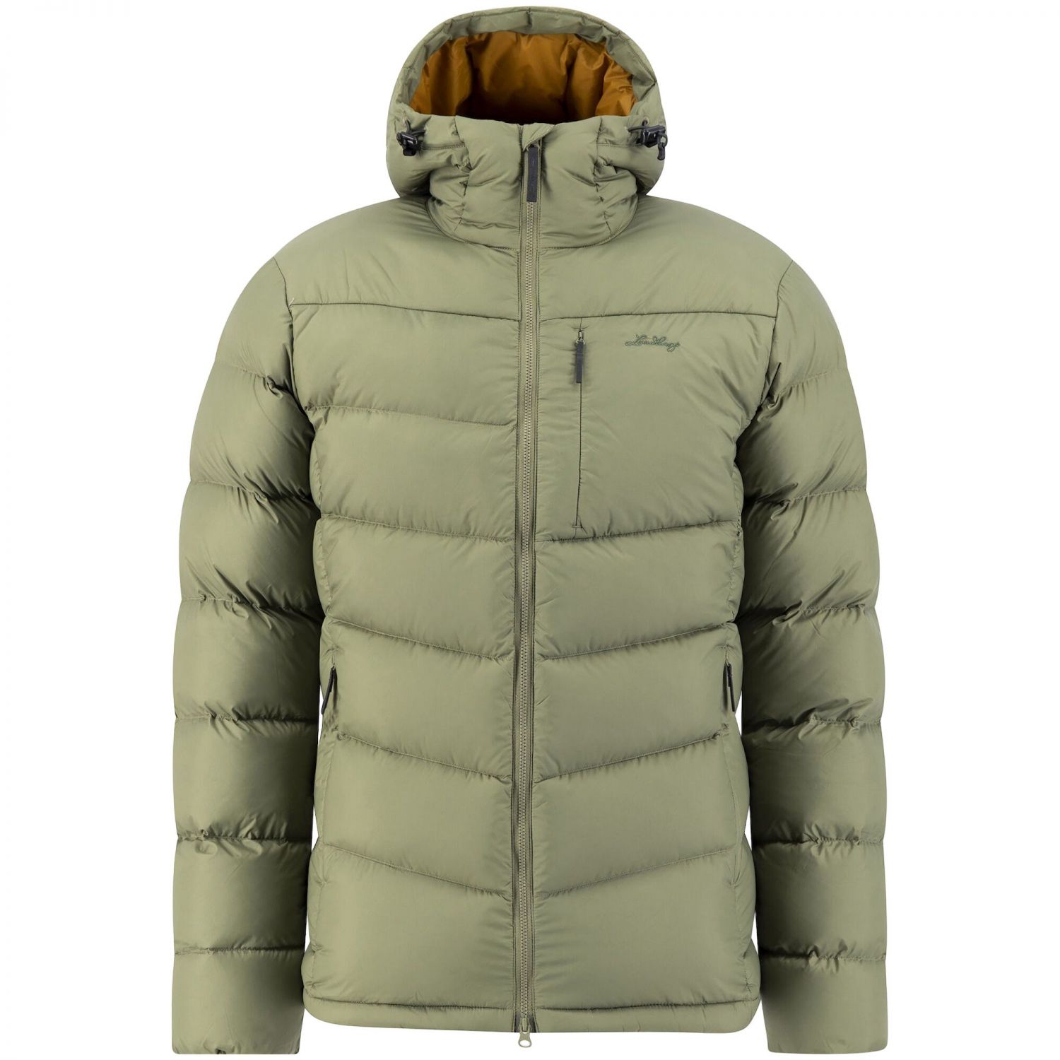 Lundhags Fulu Down Hooded Jacket M, jachetă cu glugă, bărbați, verde