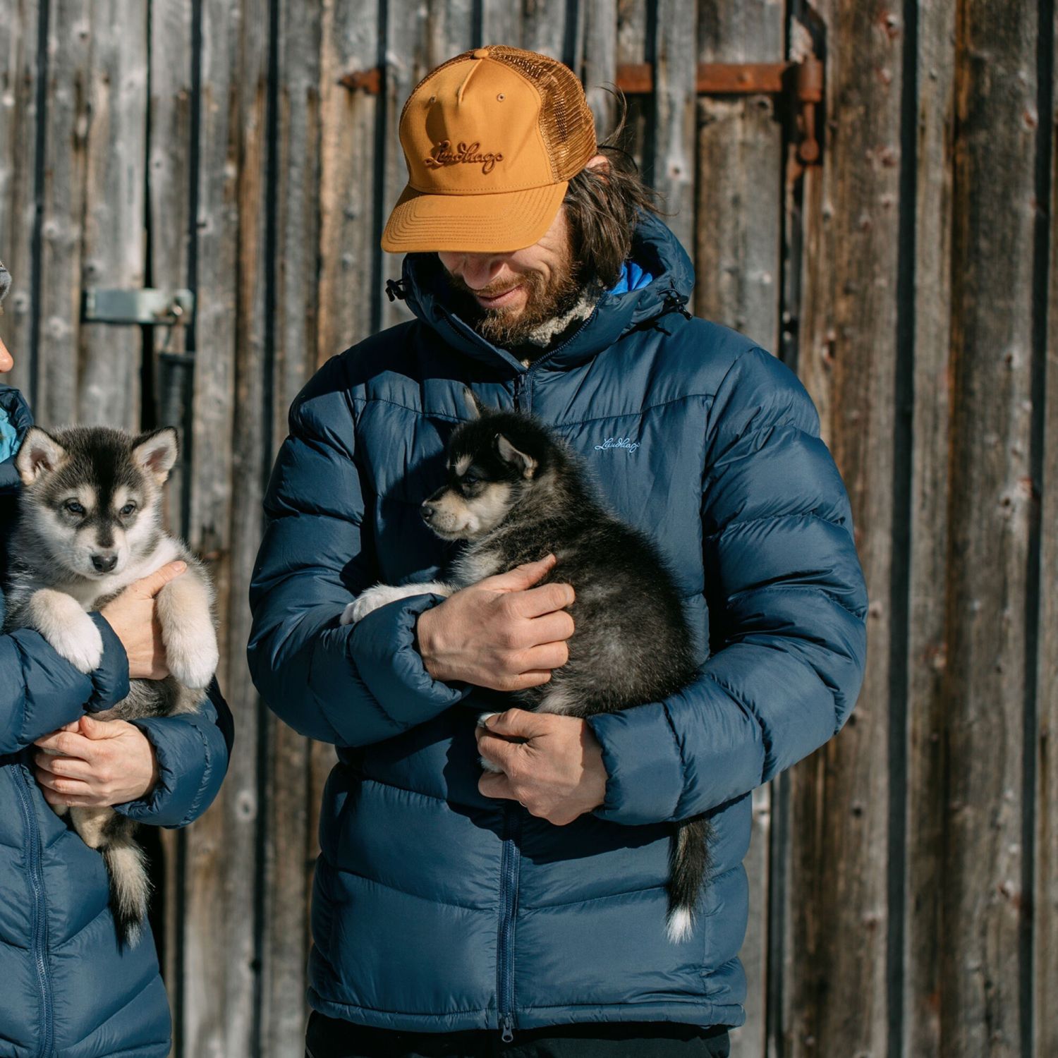 Lundhags Fulu Down Hooded Jacket, untuvatakki, miesten, sininen