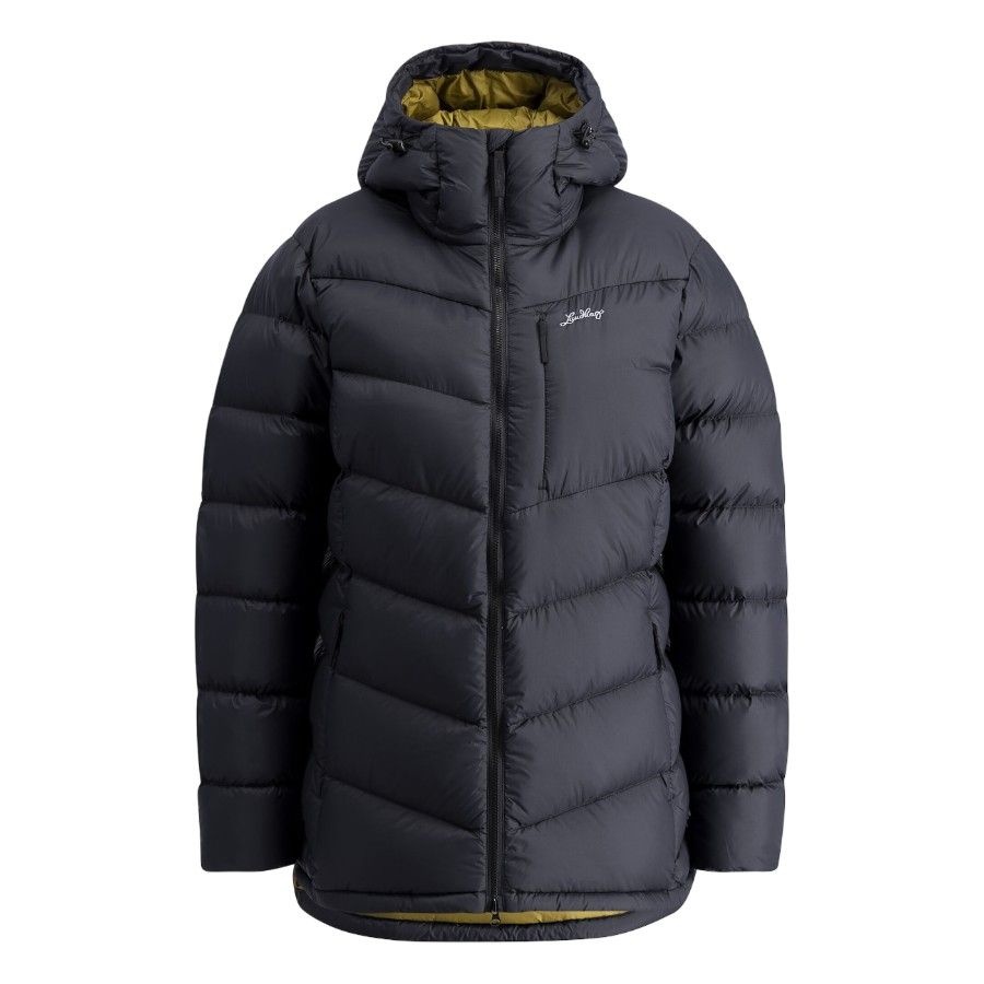 Lundhags Fulu Down Hooded Jacket W, casaco de penas, preto