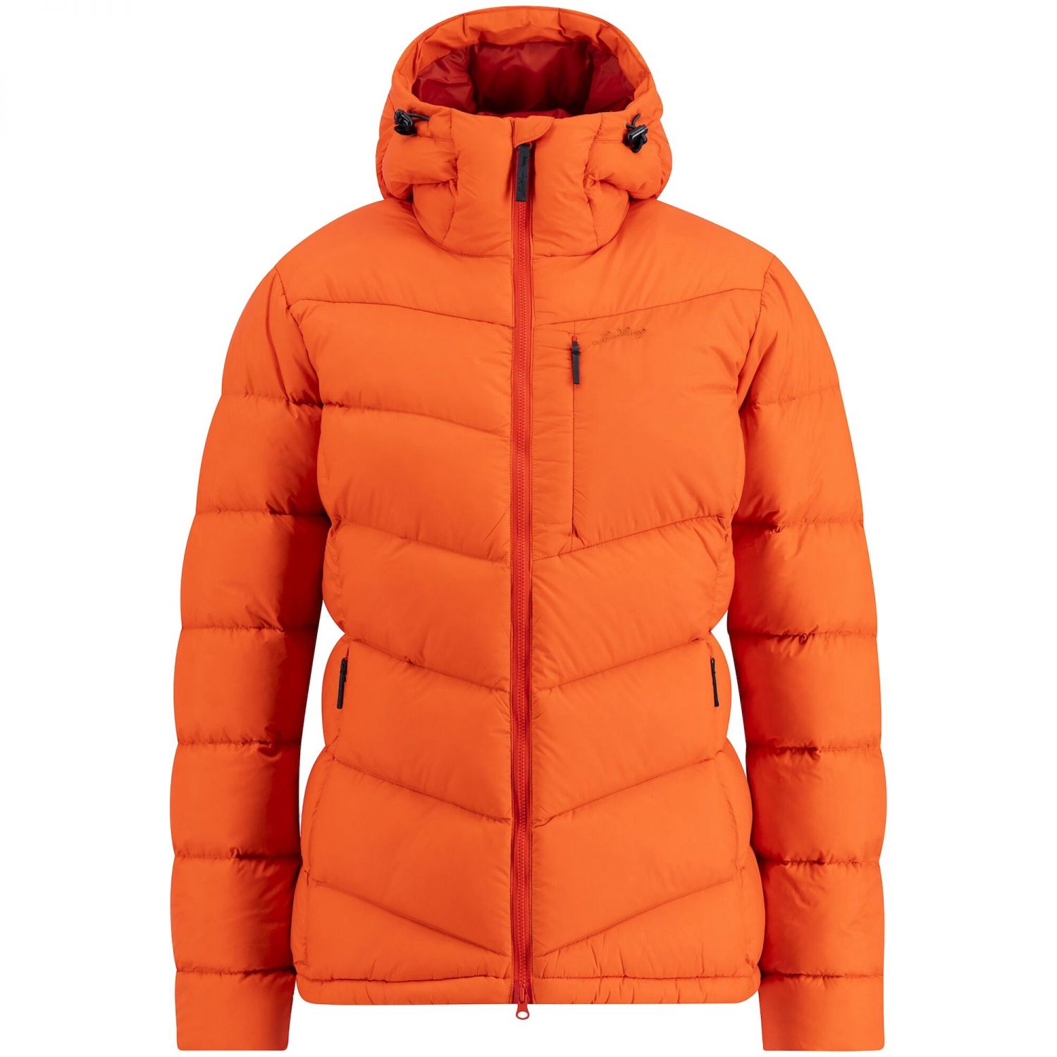 Lundhags Fulu Down Hooded Jacket W, jachetă cu glugă, femei, portocaliu