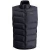 Lundhags Fulu Down Vest M, vesta s perím, pánska, čierna
