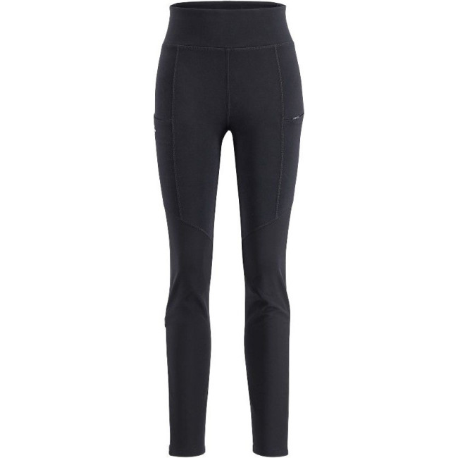 Lundhags Fulu Wool Tights W, sous-vêtements de ski, noir