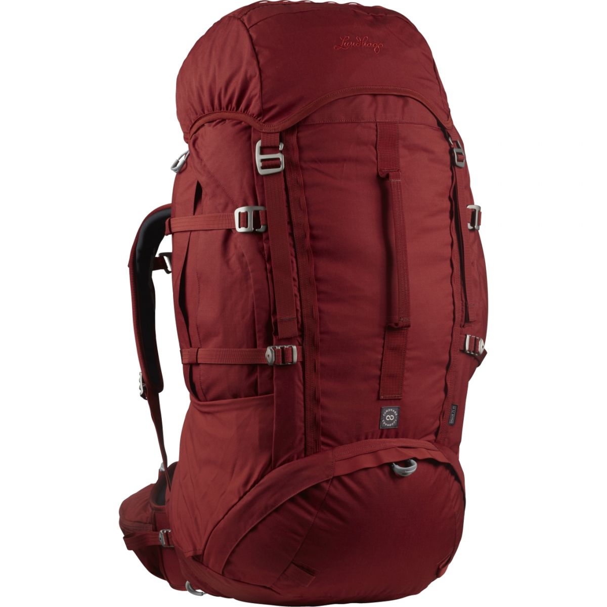 Lundhags Gnaur 75 RS, sac à dos, rouge