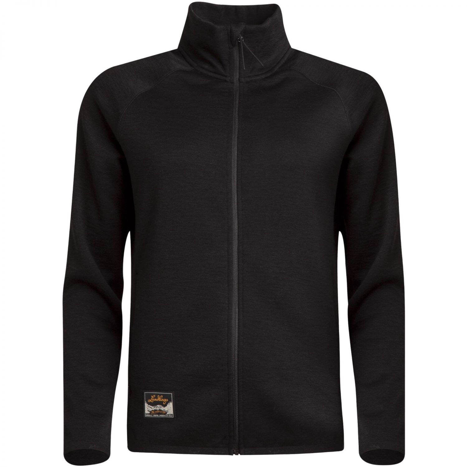 Lundhags GOnesizein Wool Ws Knit, strat de mijloc, femei, negru