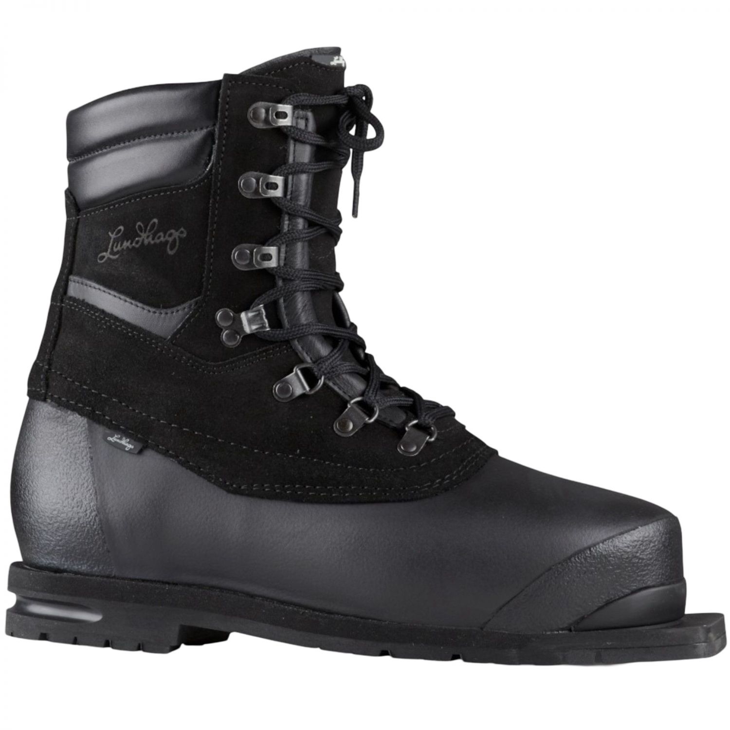 Lundhags Guide Expedition 75, hiking boots, men, black