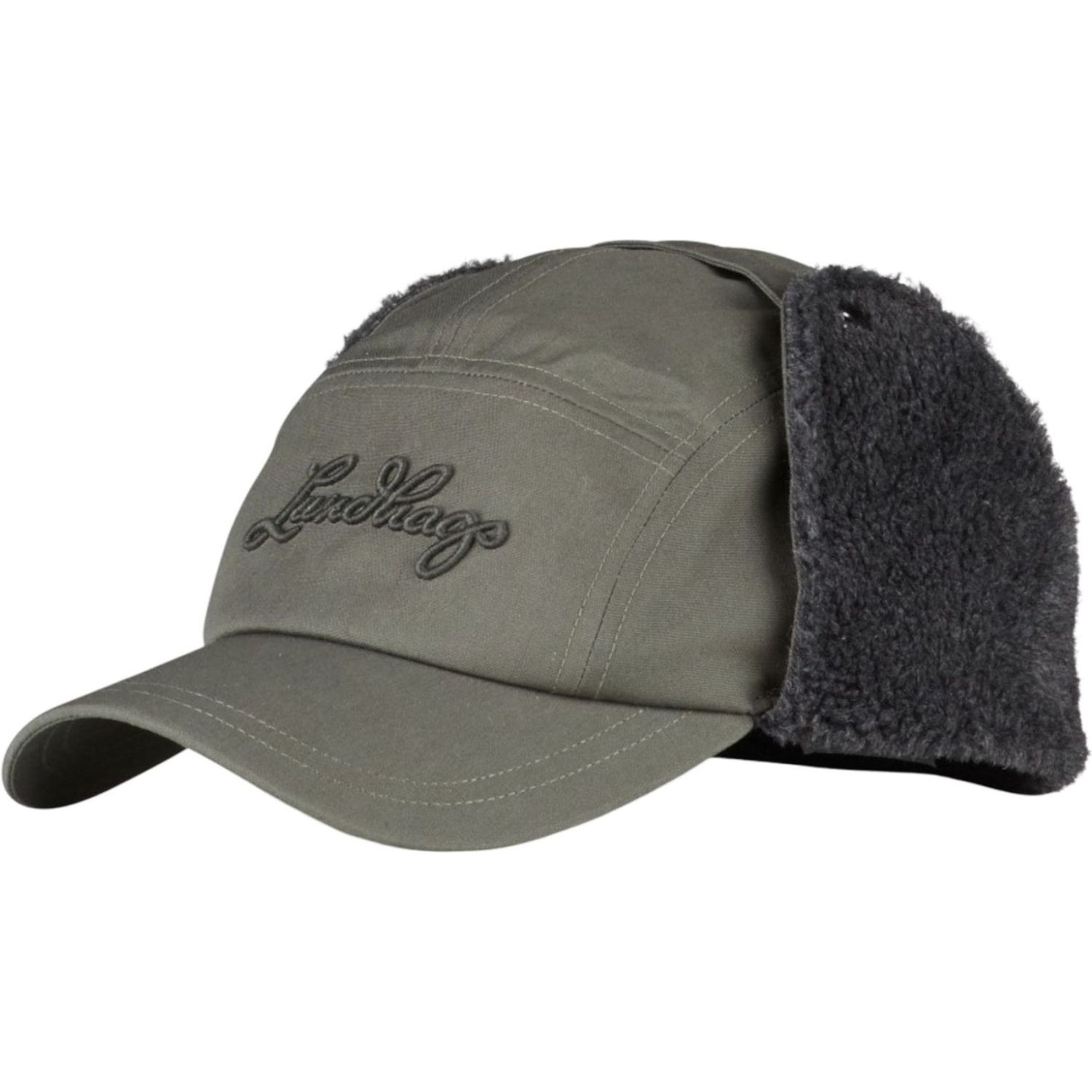 Lundhags Habe Pile Trapper Chapeau, vert