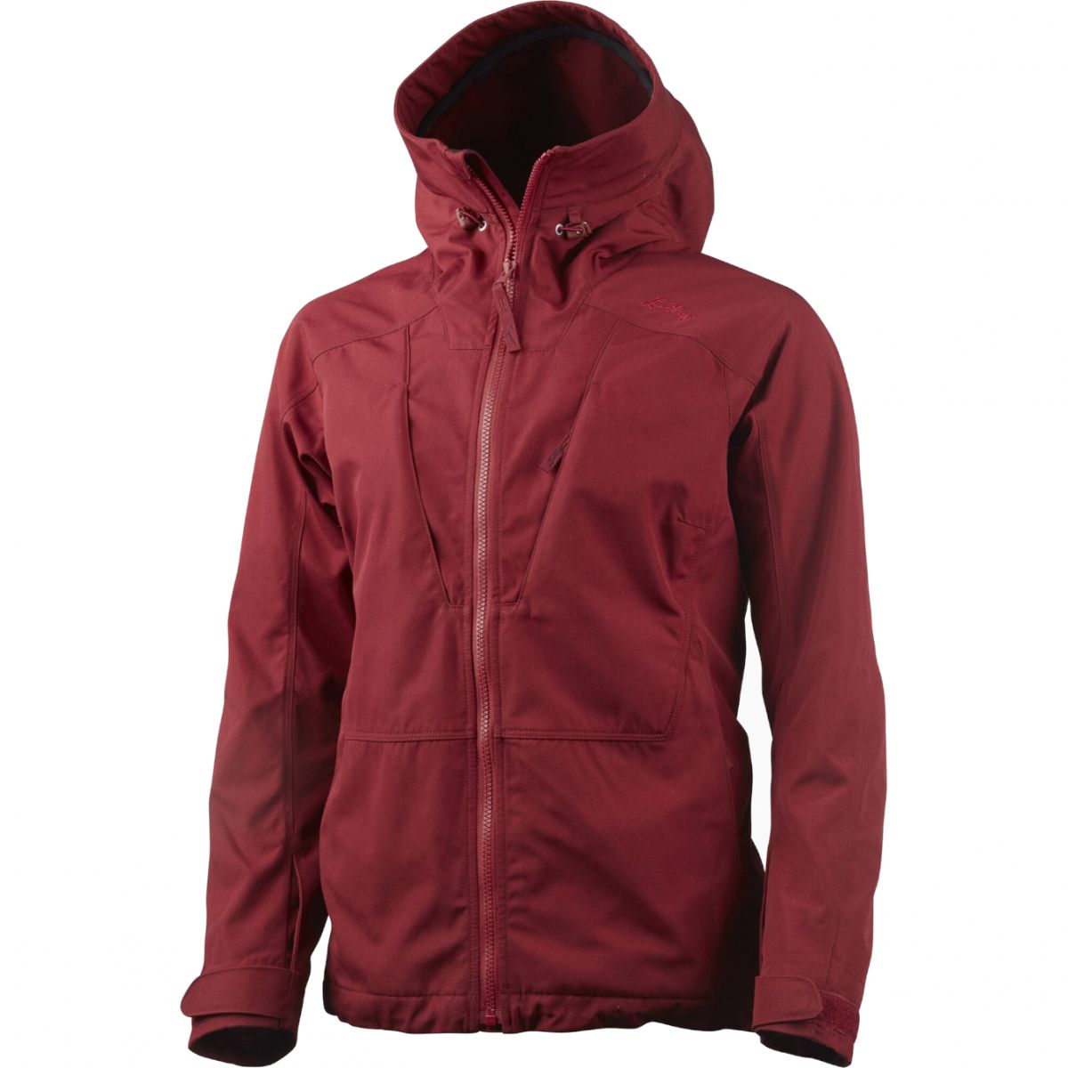 Lundhags Habe Ws Jacket, jaqueta softshell, feminina, vermelha