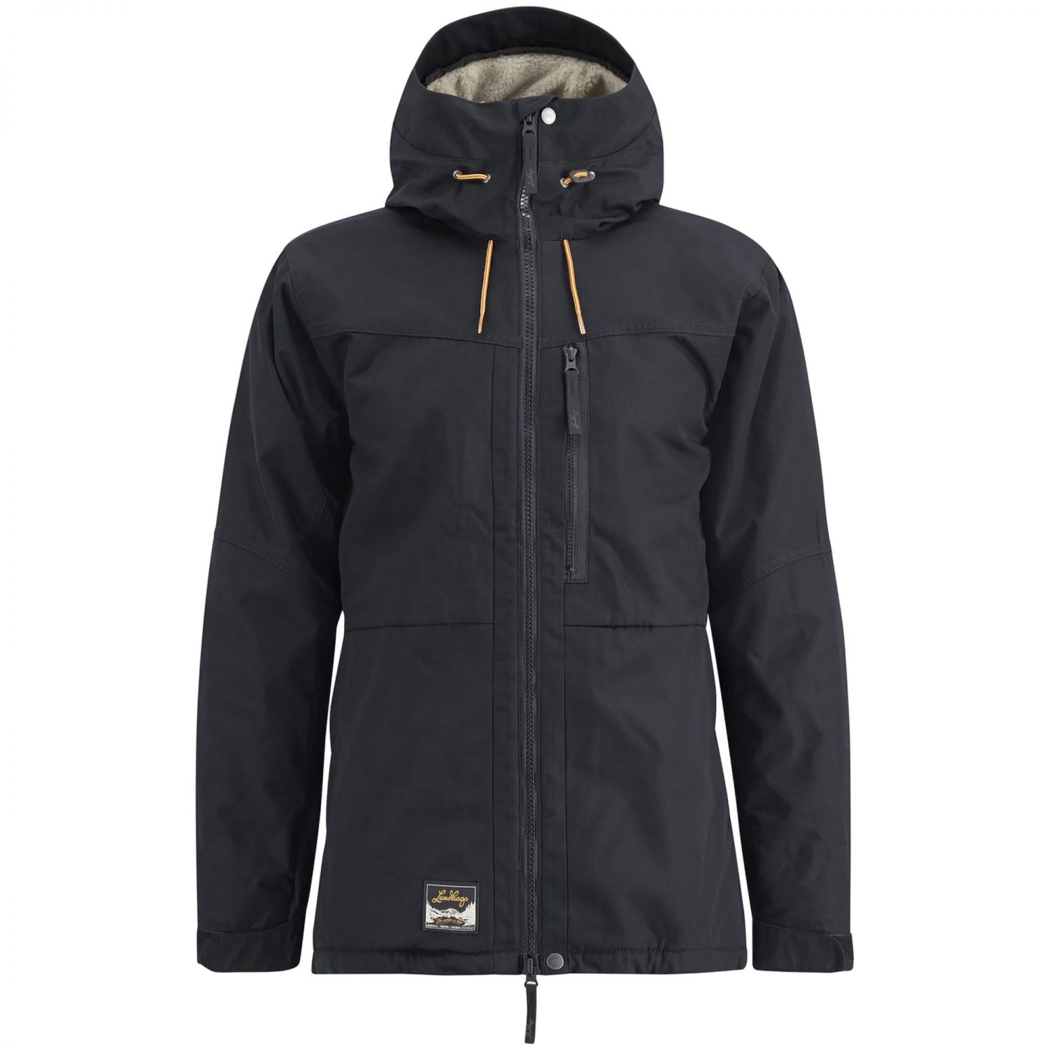 Lundhags Järpen Pile Jacket, shell jacket, men, black