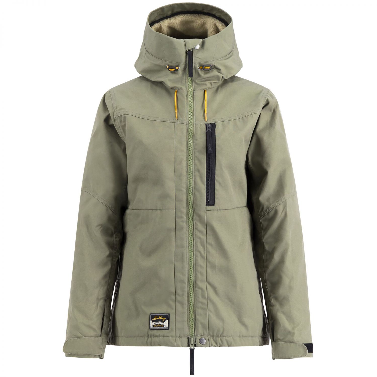 Lundhags Järpen Pile Jacket, shell jacket, women, green