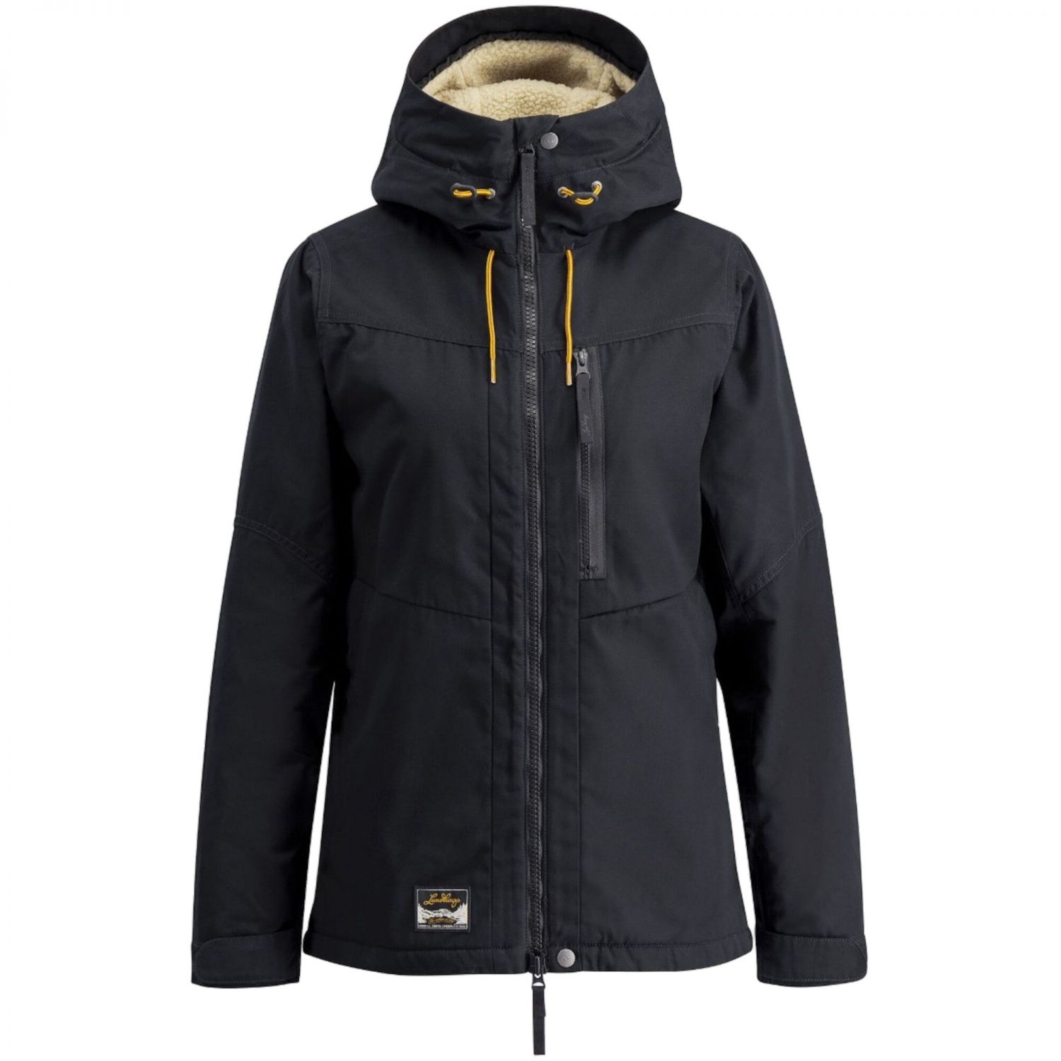 Lundhags Järpen Pile Jacket W, lyžiarska bunda, dámska, čierna