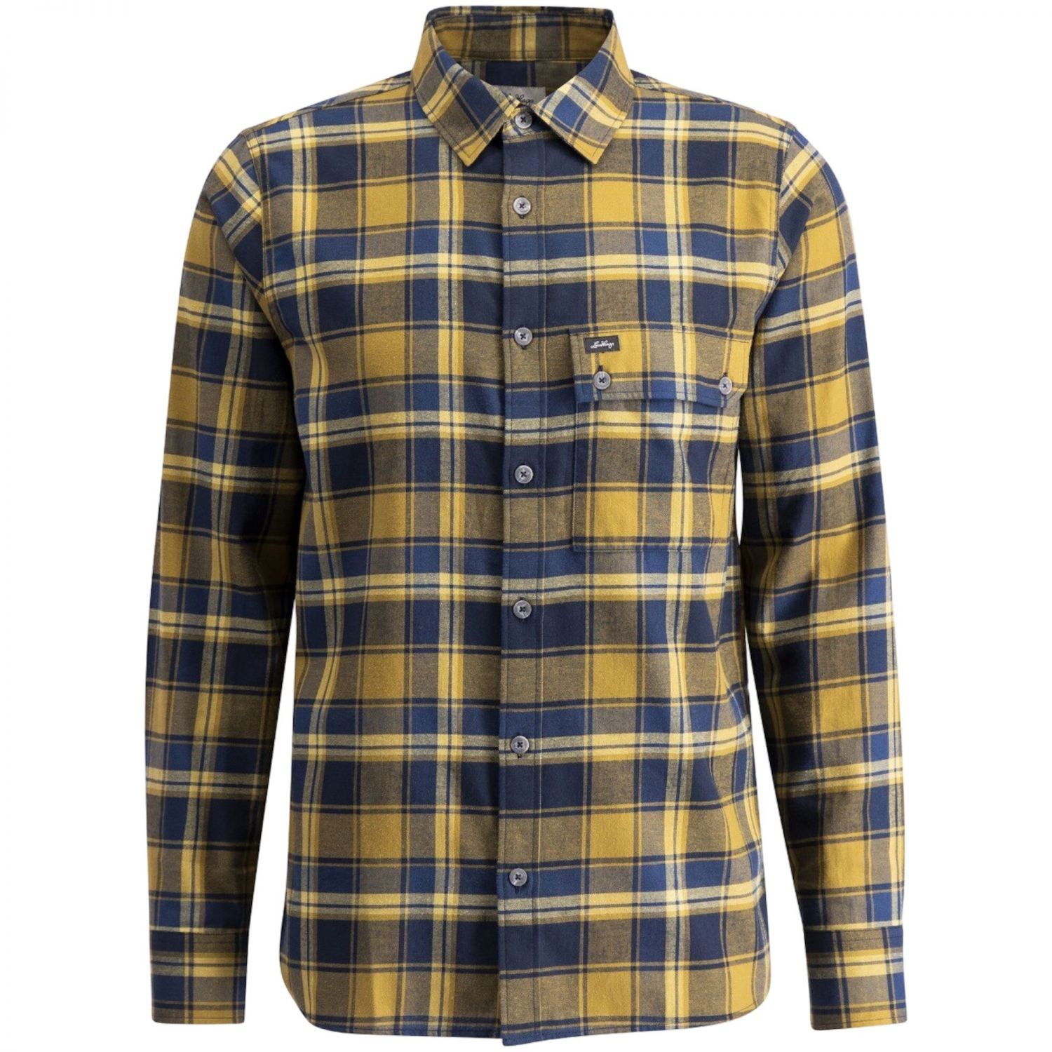 Lundhags Järpen Plaid Flannel Shirt, shirt, men, green