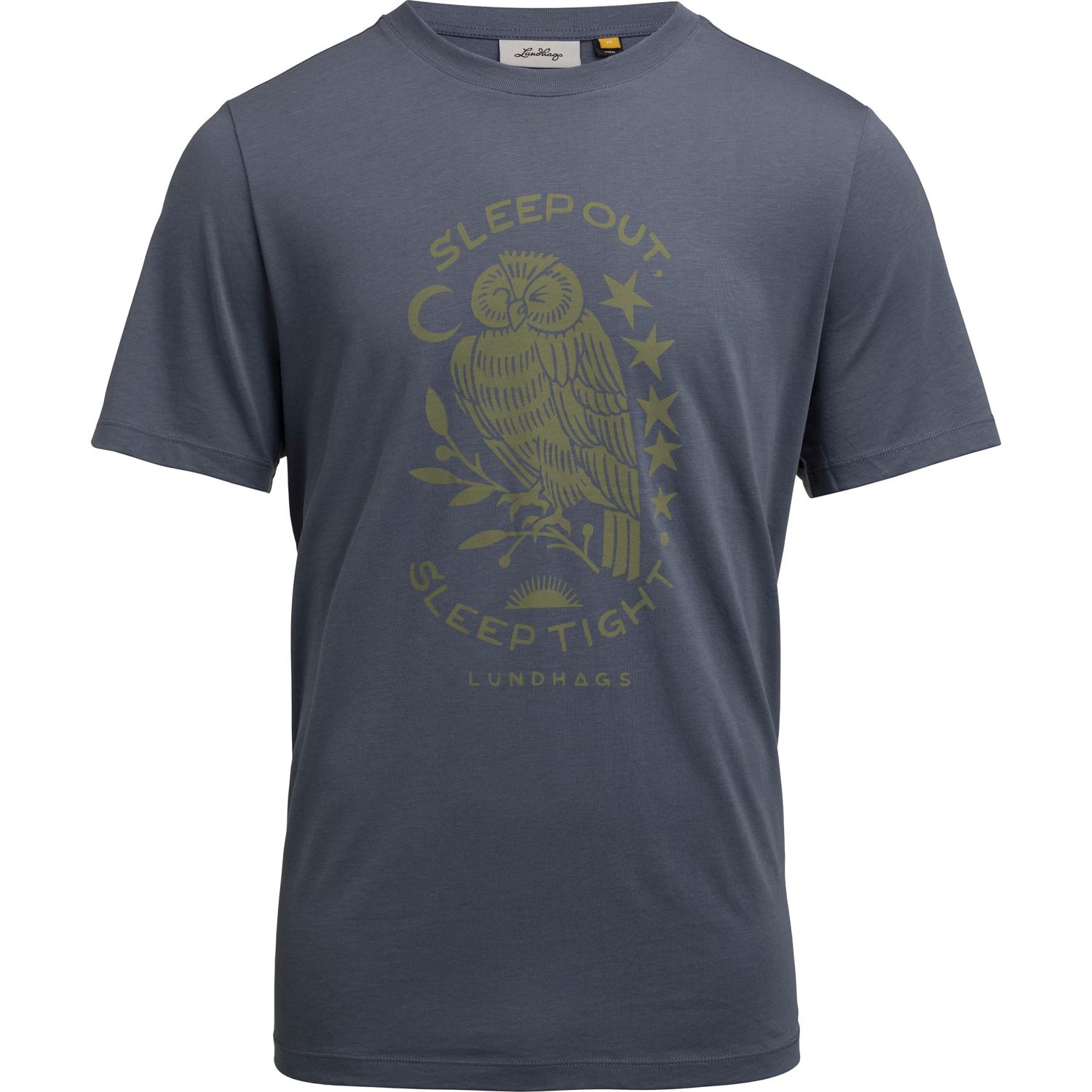 Lundhags Järpen Printed T-shirt, t-paita, mies, sininen