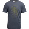 Lundhags Järpen Printed T-shirt, T-Shirt, Herren, Blau