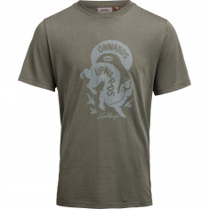 Lundhags Järpen Printed T-shirt, t-shirt, men, green