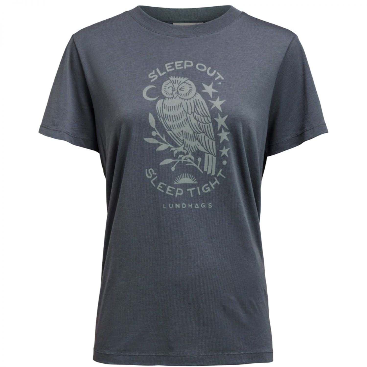 Lundhags Järpen Printed T-shirt W, tricou, femei, albastru