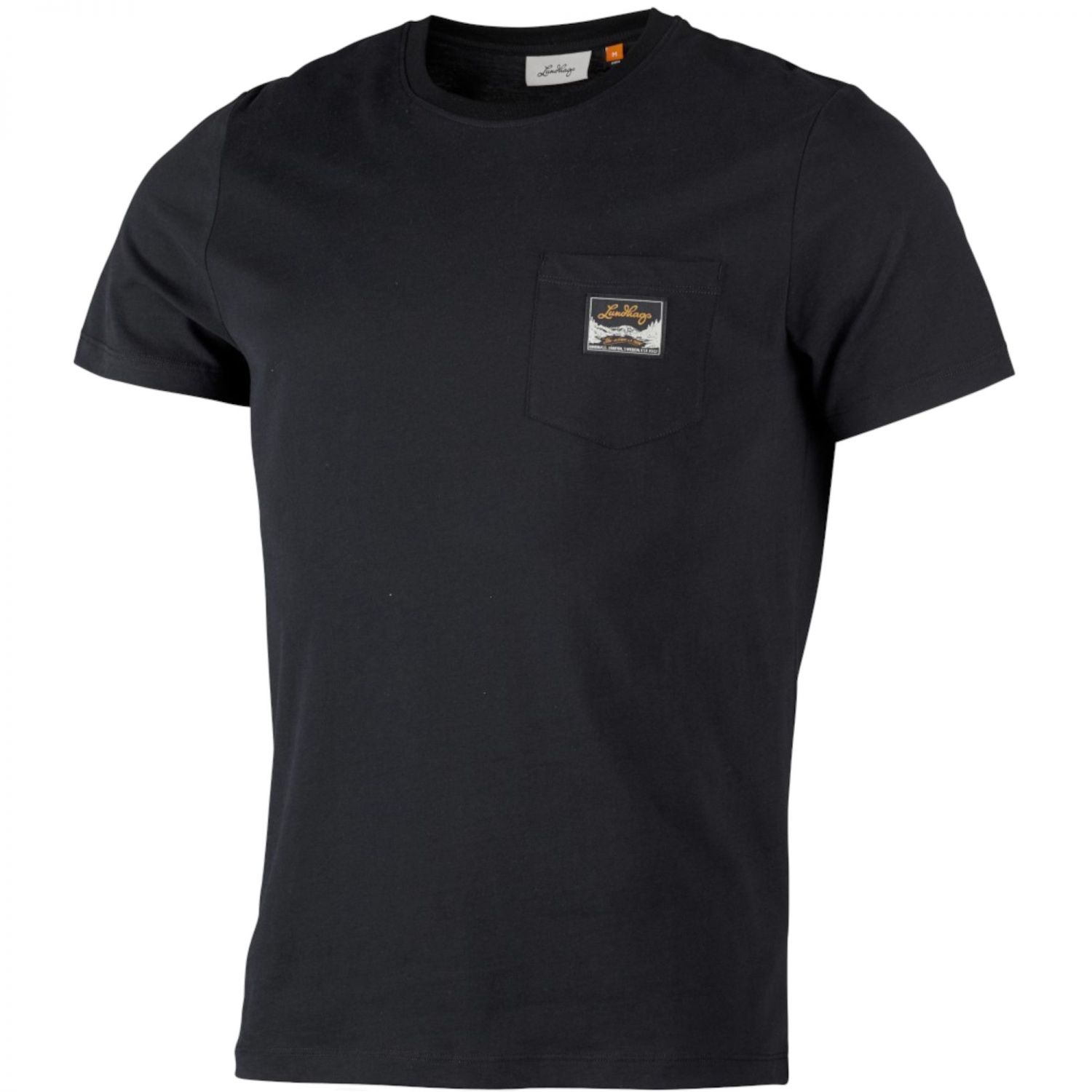 Lundhags Knak Ms Tee, tričko, pánske, čierne