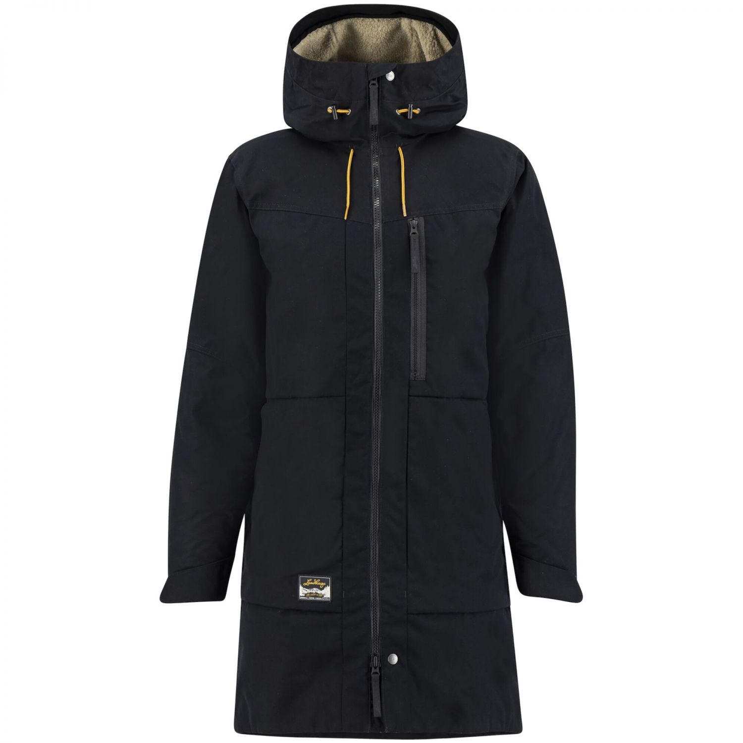 Lundhags Knak Pile Ms Parka, parka, pánska, čierna