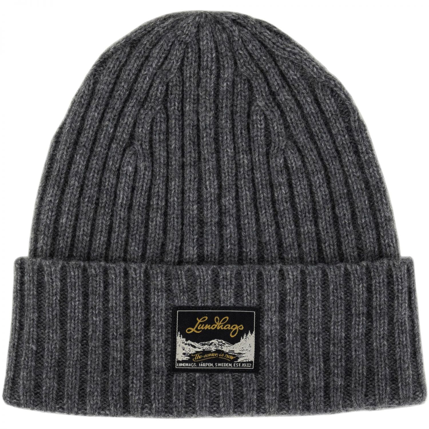 Lundhags Knak Wool Beanie, șapcă din lână, unisex, gri