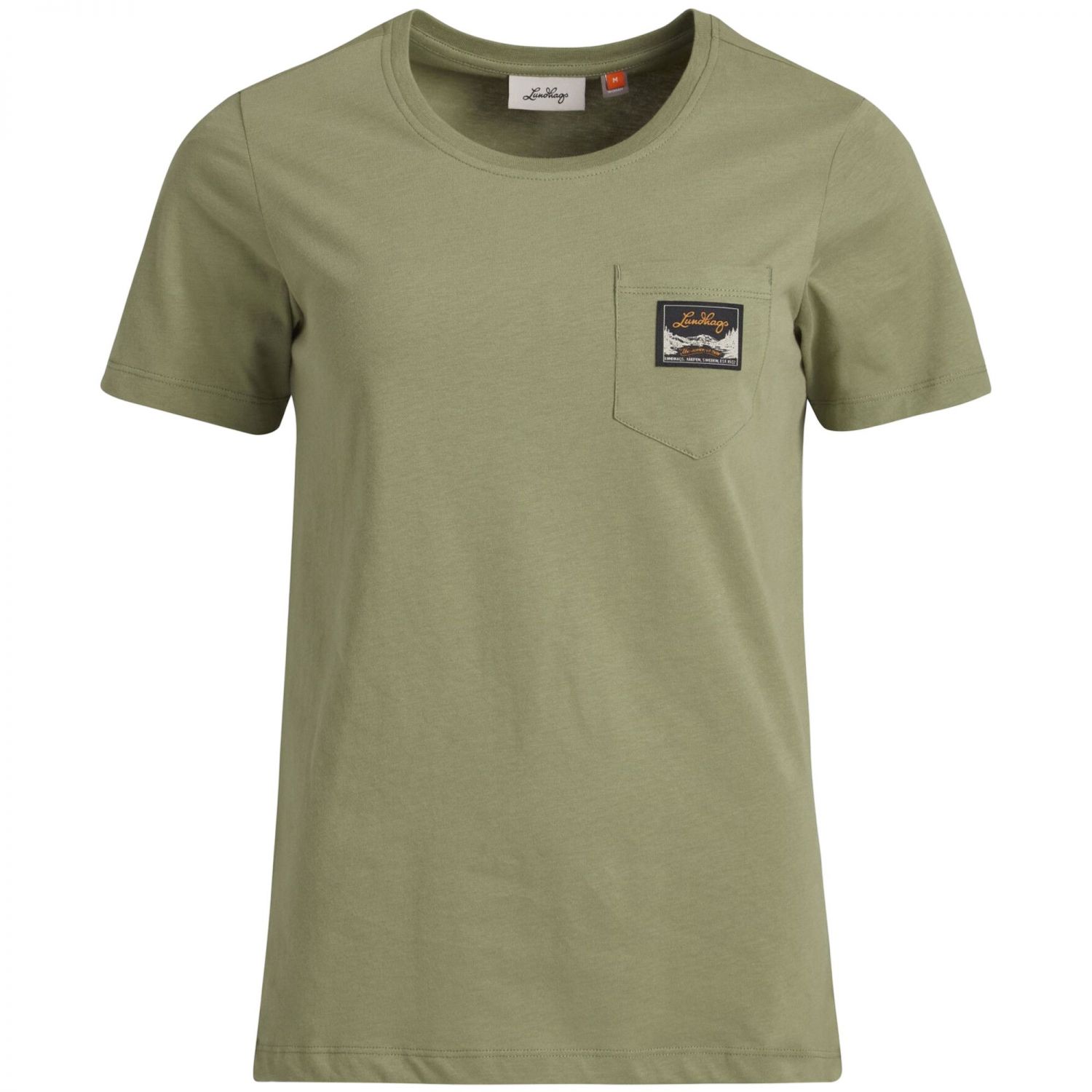 Lundhags Knak Ws Tee, t-shirt, dam, grön