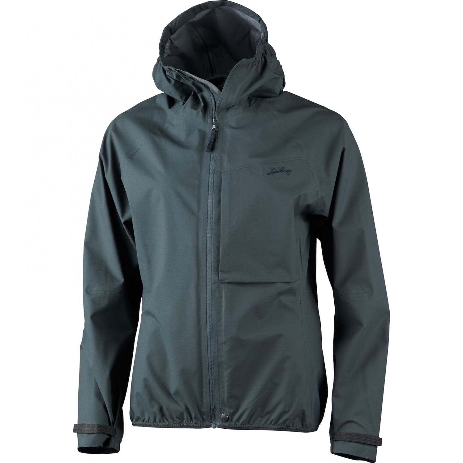 Lundhags Lo Ws Jacket, jaqueta impermeável, para mulher, verde