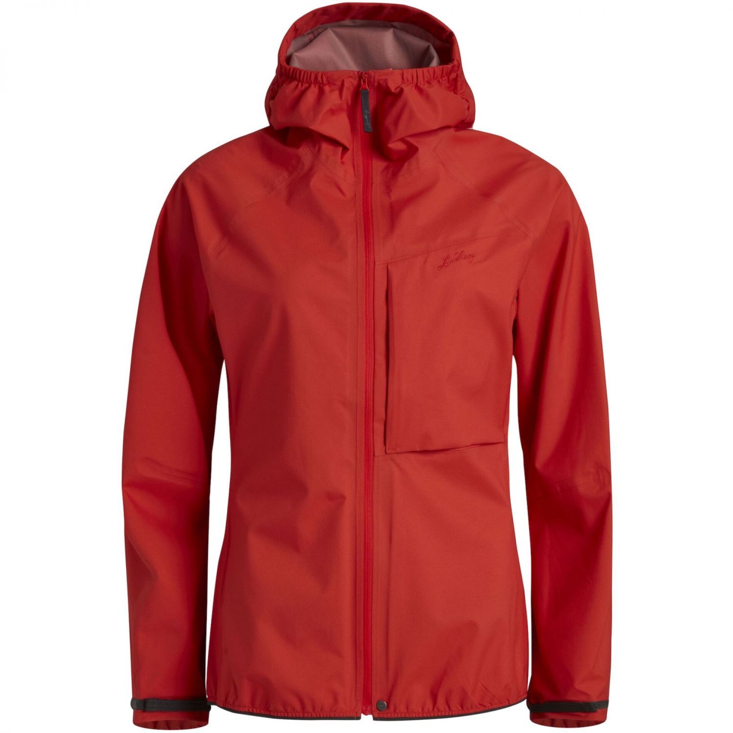 Lundhags Lo Ws Jacket, škrupinová bunda, dámska, červená