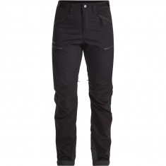 Lundhags Makke High Waist Curved Pant, vandringsbyxa, dam, svart