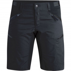 Lundhags Makke II Shorts, pantalones cortos de senderismo, mujer, negro