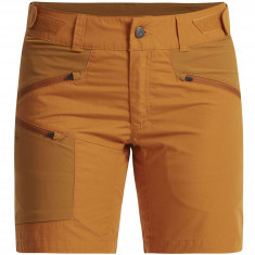 Lundhags Makke Lt Shorts, pantalones cortos de senderismo, mujer, oro