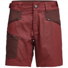 Lundhags Makke Lt Shorts, pantalones cortos de senderismo, mujer, rojo