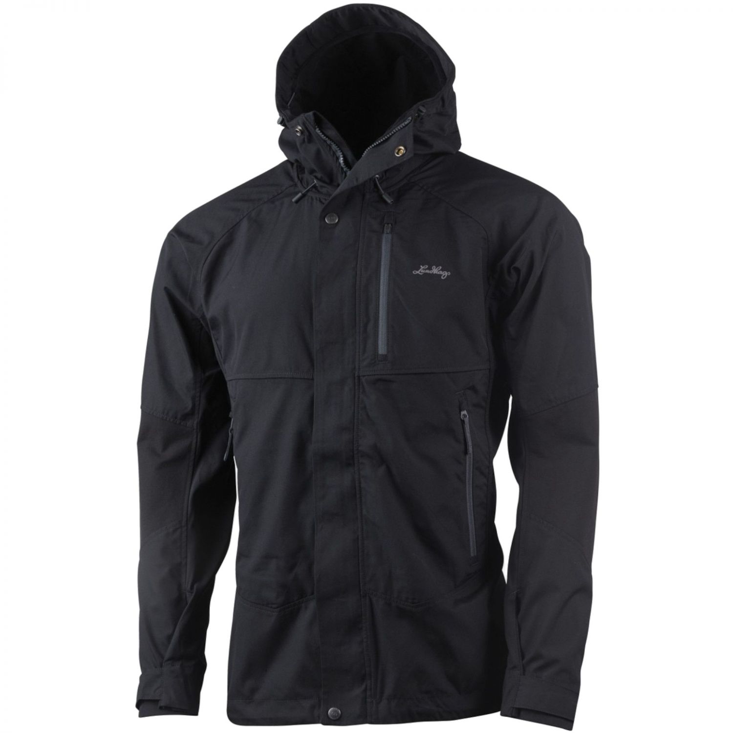 Lundhags Makke Ms Jacket, jachetă softshell, pentru bărbați, negru
