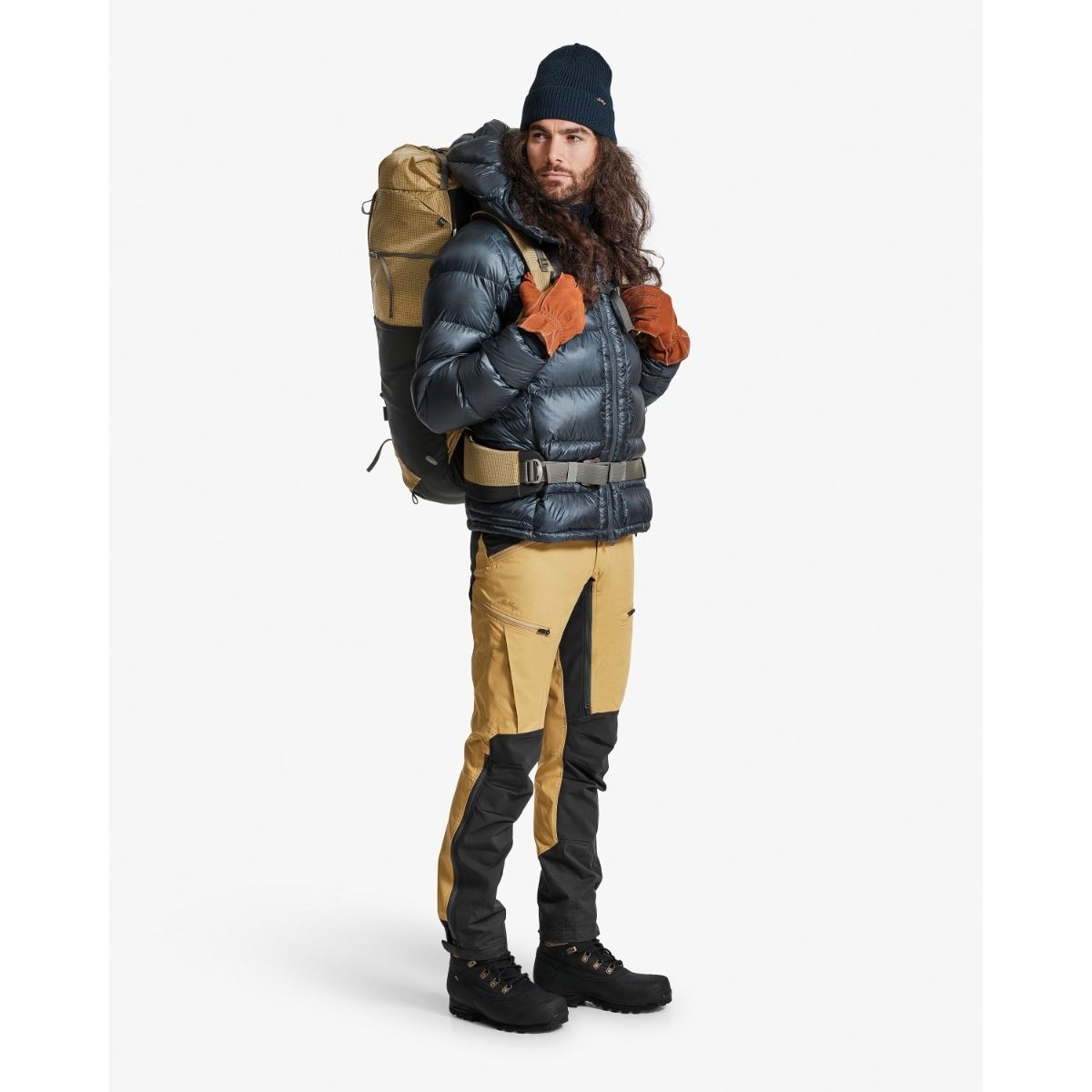 Lundhags Makke MS Pant, calças de trekking, cinza