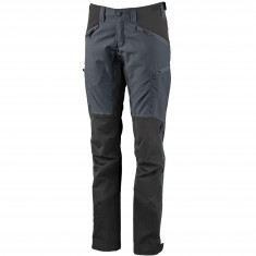 Lundhags Makke Pantalon Court, pantalon de randonnée, femme, gris